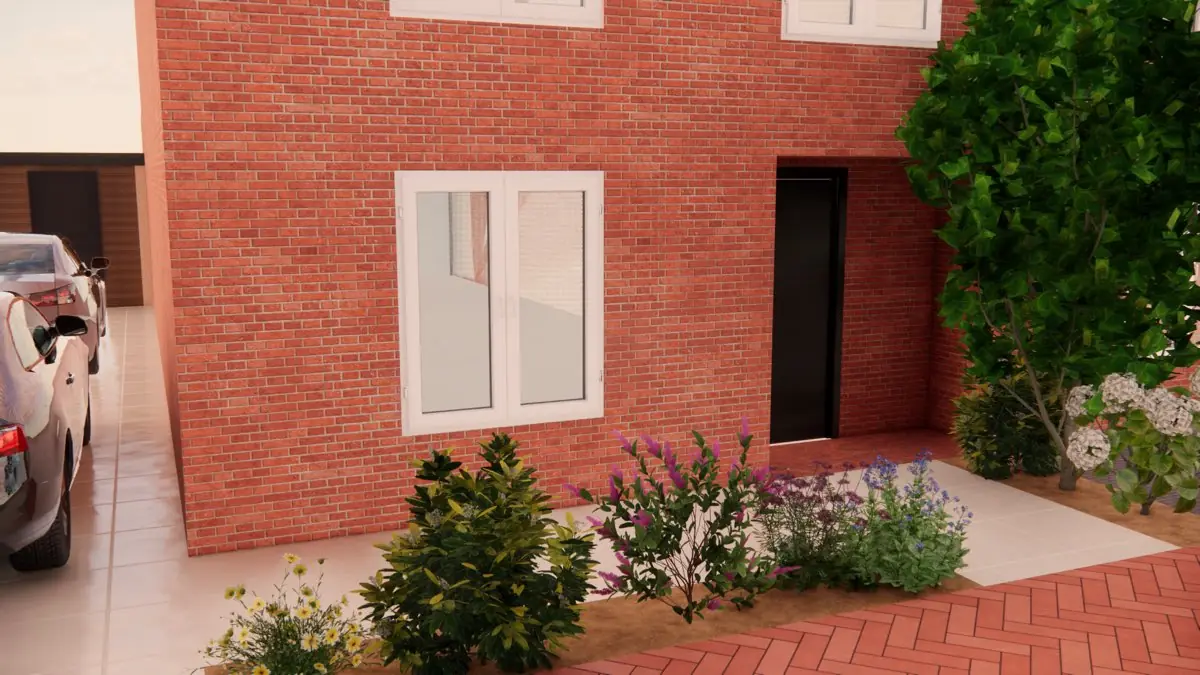 Tuinontwerp voor een tuin in Berkel en Rodenrijs